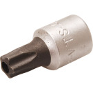 BGS Bit-Einsatz | Antrieb Innenvierkant 6,3 mm (1/4"""") | TS-Profil (für Torx Plus) mit Bohrung TS40 | 2355-TS40