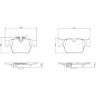 BREMBO Bremsklötze HA | BMW 1, 2, X2 19 | P 06 117