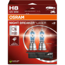 OSRAM H8 12V 35W PGJ19-1 NIGHT BREAKER LASER +150% Licht