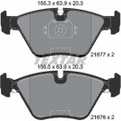 Bremsbelagsatz Bmw P. E39 -10/96 | 2167703