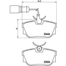 BREMBO Bremsklötze HA | FORD Galaxy SEAT VW 95-06 | P 85 059