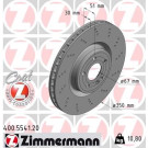 ZIMMERMANN Bremsscheibe | 400.5541.20