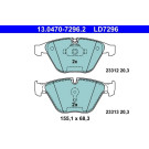 Bremsbelagsatz Bmw S. 5 2.0-4.0 04-10 Keramik | 13.0470-7296.2