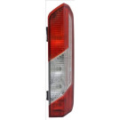 Heckleuchte L O K-PLATTE ROT/WEISS | FORD TRANSIT VAN 8,13 | 2788,658,1