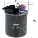 VALEO Kraftstofffilter | 587608