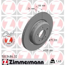 ZIMMERMANN Bremsscheibe | 150.3484.32