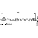 Bremsschlauch | AUDI,SEAT,SKODA,VW | 1987481693