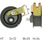 Spannrolle Synchrontrieb | AUDI,SEAT,SKODA,VW | VKM 11115