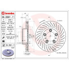 Bremsscheibe VA re | PORSCHE | 09.D931.11