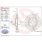 40 481 100 Bremsscheibe VA | FIAT 500 08 | 09.C645.11