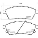 BREMBO Bremsklötze VA | CADILLAC SRX 02 | P 09 009