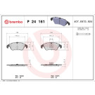 BREMBO Bremsklötze VA | FORD Focus II 10 | P 24 161