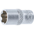 BGS Steckschlüssel-Einsatz Super Lock | Antrieb Innenvierkant 6,3 mm (1/4"""") | SW 9 mm | 2349