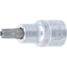 BGS Bit-Einsatz | Antrieb Innenvierkant 12,5 mm (1/2"""") | T-Profil (für Torx) mit Bohrung T45 | 4327