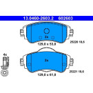Bremsbelagsatz, Scheibenbremse | 13.0460-2603.2