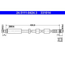 Bremsschlauch | 24.5111-0424.3