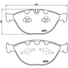 BREMBO Bremsklötze VA | BMW 1, 3, 5, 6, 7 01-10 | P 06 047