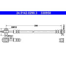 ATE Bremsschlauch | 24.5142-0290.3