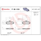 BREMBO Bremsklötze VA | AUDI Quattro, 80, 90, 100, 200 82-00 | P 85 018