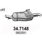 Endschalldämpfer | OPEL Zafira 05 | 34.7148