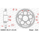 AFAM Kettenrad STAHL 42 Zähne | für 525 | 50800-42