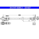 Bremsschlauch | 24.5147-0385.3