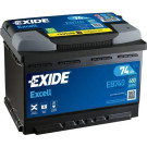 EXIDE Starterbatterie | EB740