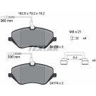 Bremsbelagsatz Peugeot S. 407 04-/607/C6 | 2413301