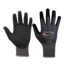 SW-Stahl Nylon Strickhandschuh Nitril | PU Foam, Gr. 9, schwarz | 11531L