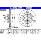 Bremsscheibe Db P. W166 4-Matic 11 | 24.0132-0179.1