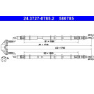 Seilzug, Feststellbremse | 24.3727-0785.2