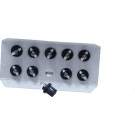 BAX 8,5d/2 Osram | 12V 1,2W Black | PLASTIKSOCKEL | 2721MF