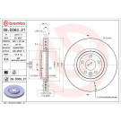 Bremsscheibe VA | JAGUAR F-Pace 15 | 09.D063.21