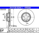 Bremsscheibe | 24.0130-0244.1