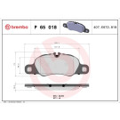 BREMBO Bremsklötze VA | PORSCHE Boxster, Cayman 12 | P 65 018