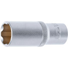 BGS Steckschlüssel-Einsatz Super Lock, tief | Antrieb Innenvierkant 12,5 mm (1/2"""") | SW 22 mm | 2952