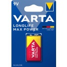 Varta Longlife Max Power 9V Blister 1 | 04722 101 401