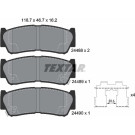 Bremsbelagsatz Hyundai T. Santa Fe 06-08 | 2448801