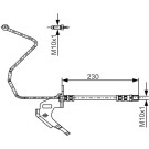 Bremsschlauch | CHEVROLET,OPEL | 1987481162