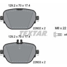 Bremsbelagsatz Db T. W213/X253 3.0-4.0 16 | 2260201