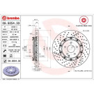 15 481 126 Brembo PREMIUM VA zweiteilig | MERCEDES CLK 04 | 09.9254.33