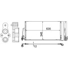 Kondensator, Klimaanlage | AC 590 000S