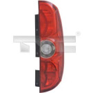 Heckleuchte L O K-PLATTE ROT WEISS | FIAT DOBLO TÜREN 2,10-2,15/OPE COMBO TÜREN 2,12 | 2525,658,1