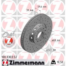 12 481 041 Sport Bremsscheibe VA Sport | AUDI A6,A8,VW Phaeton 96 | 100.3303.52