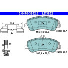 Bremsbelagsatz Db P. X204 2,0 3,5 08-15 Keramik | 13.0470-3852.2