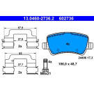 Bremsbelagsatz Volvo T. S60/V60/V70/S80/Xc70 06 | 13.0460-2736.2