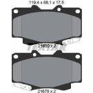 Bremsbelagsatz Toyota P. Hi-Lux 06 | 2168003