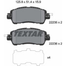 Bremsbelagsatz Mazda P. 2 1.5 14 | 2223501