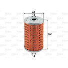 VALEO Kraftstofffilter | 587911