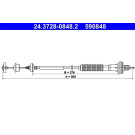 Seilzug, Kupplungsbetigung | 24.3728-0848.2